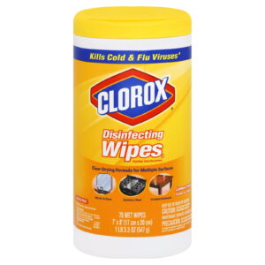 Clorox Disinfecting Wipes Lemon 75stk