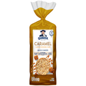 Quaker Rice Cakes Caramel 186g