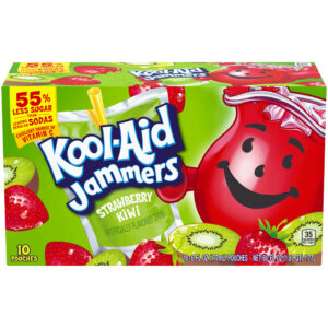 Kool Aid Jammers Strawberry Kiwi 10x177ml