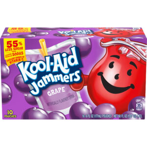 Kool Aid Jammers Grape 10x177ml