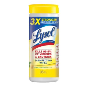 Lysol Disinfecting Wipes Lemon 35stk