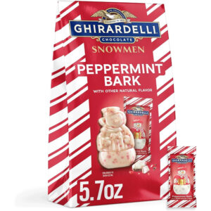 Ghirardelli Peppermint Bark Snowmen 163g