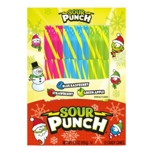 Sour Punch Candy Canes 150g