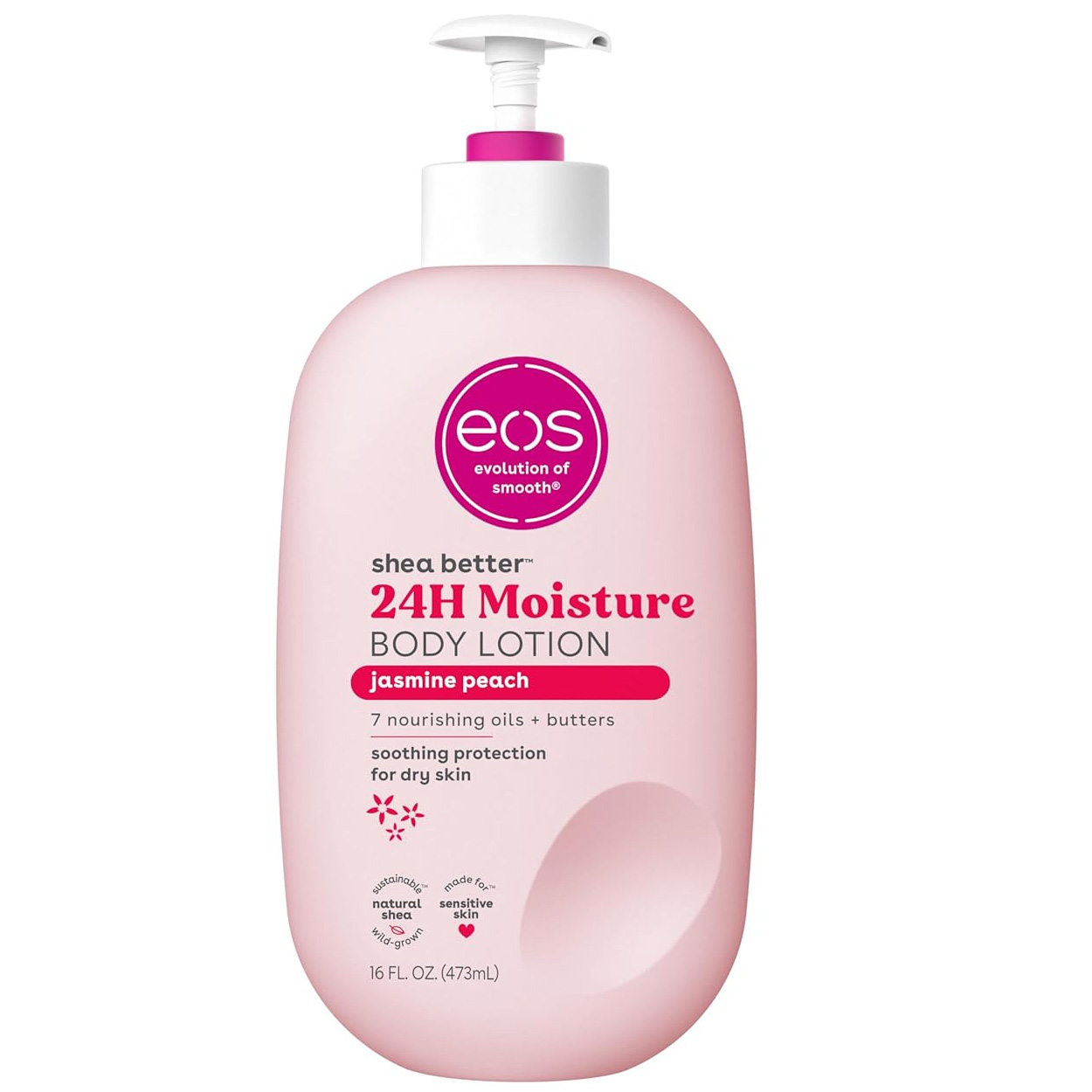 EOS Body Lotion Jasmine Peach 473ml