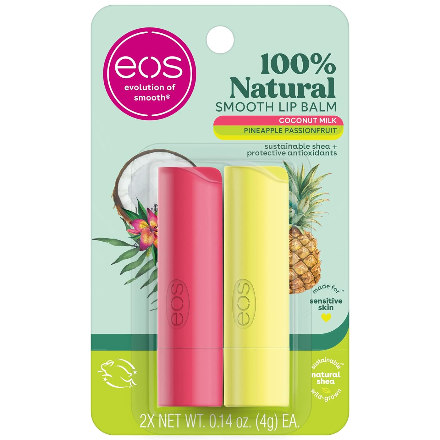 EOS Lip Balm Coconut Pineapple 8g