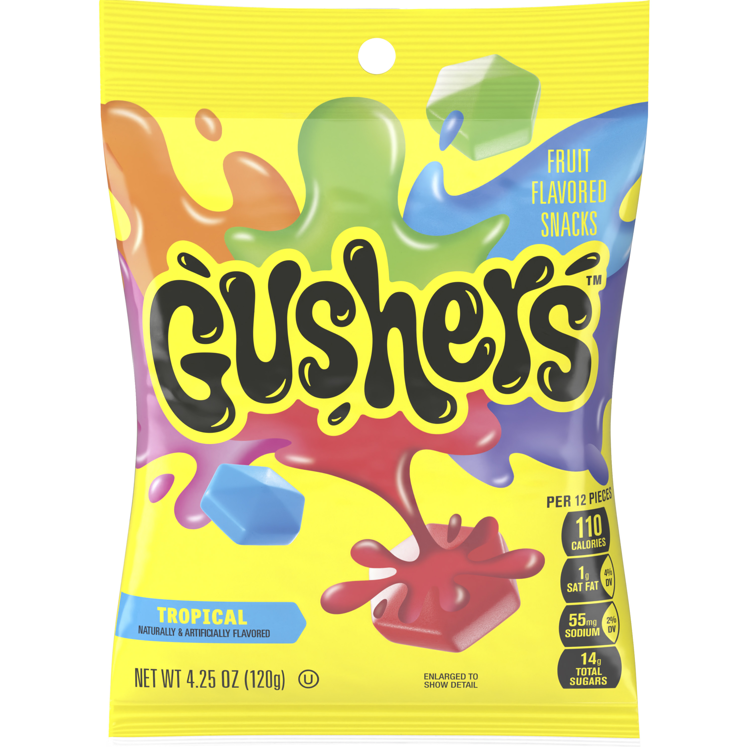 Fruit Gushers Tropical 120g