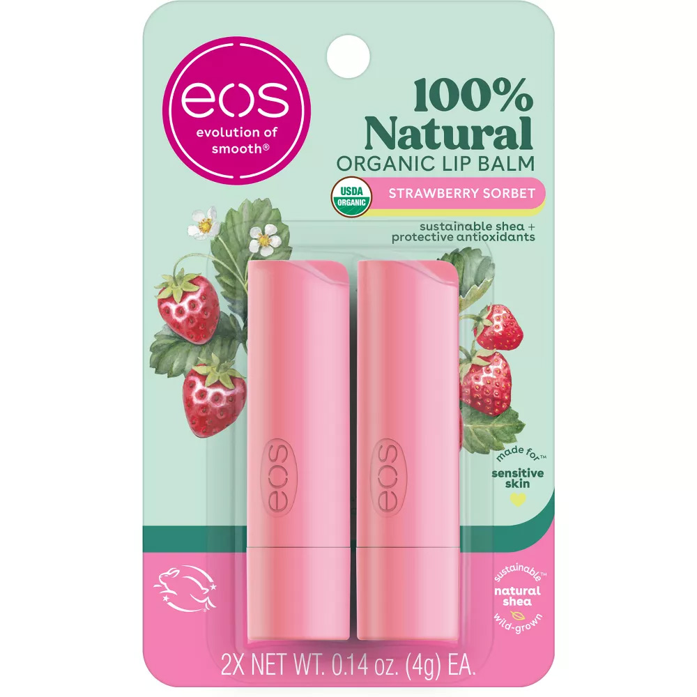 EOS Lip Balm Strawberry Sorbet 8g