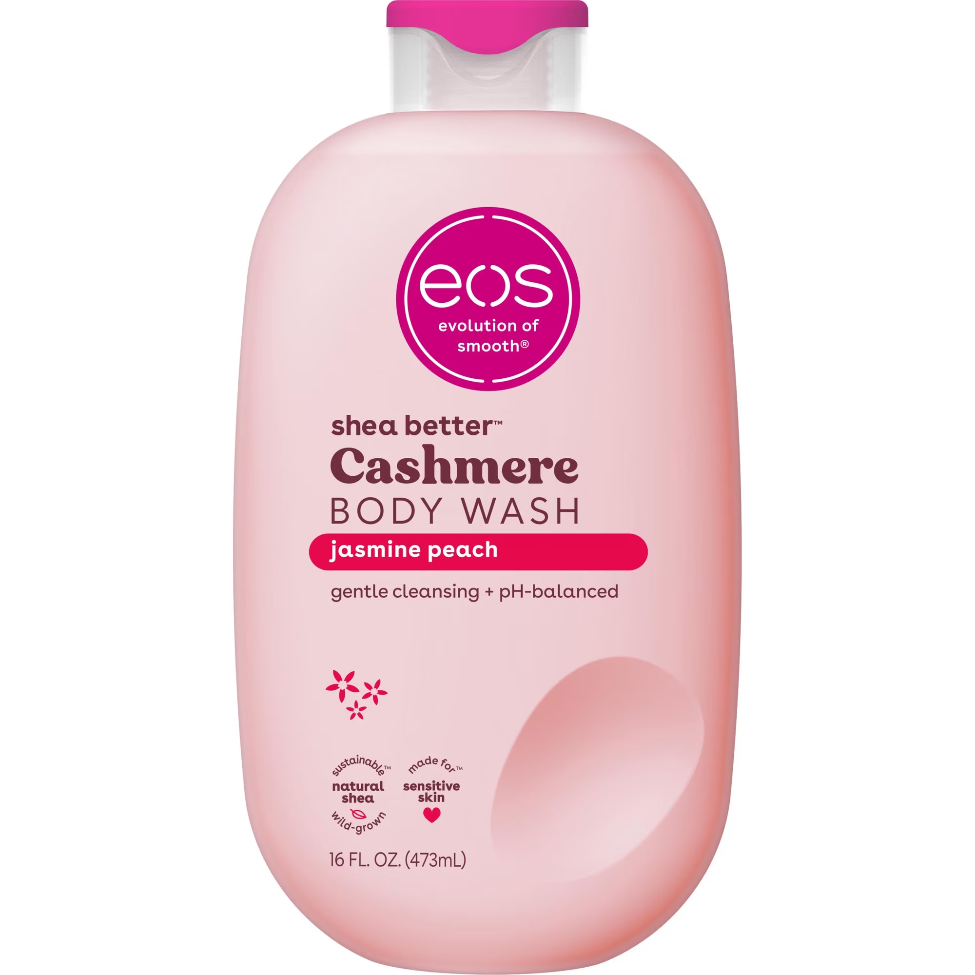 EOS Body Wash Jasmine Peach 473ml